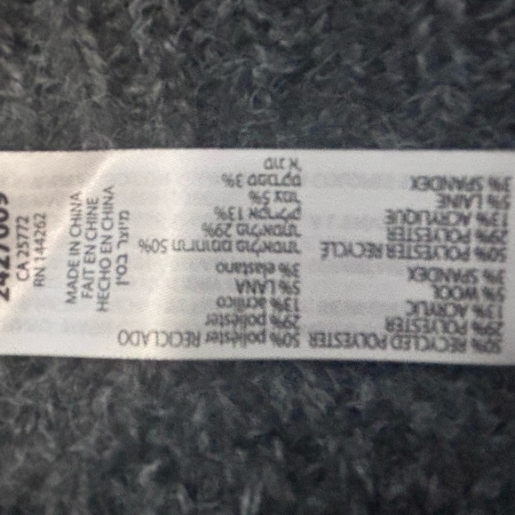 Pearl Gray Sweater with Embellishments - Picture 6 of 7